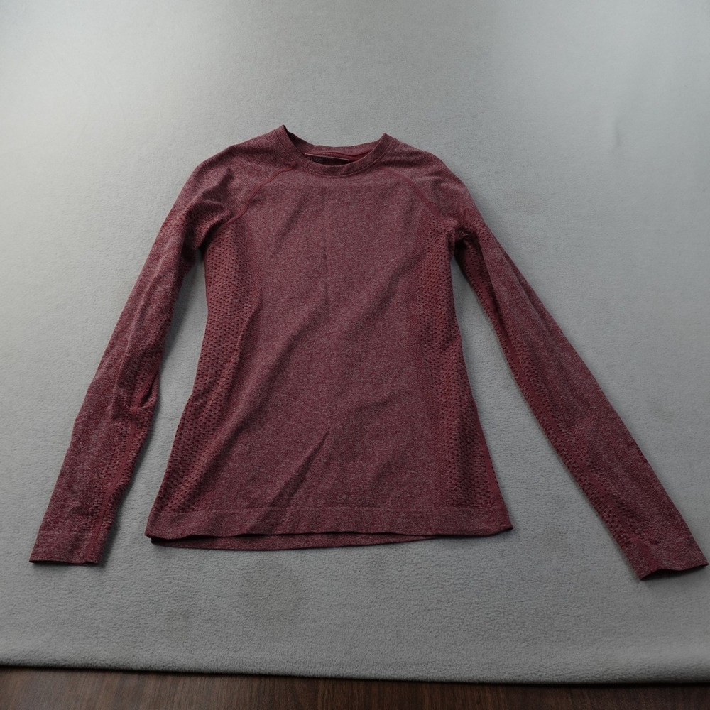 FIGS Salta Seamless Underscrub Womens XS Pink Long Sleeve W22KW1010 Nurse